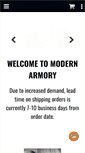 Mobile Screenshot of modernarmory.net